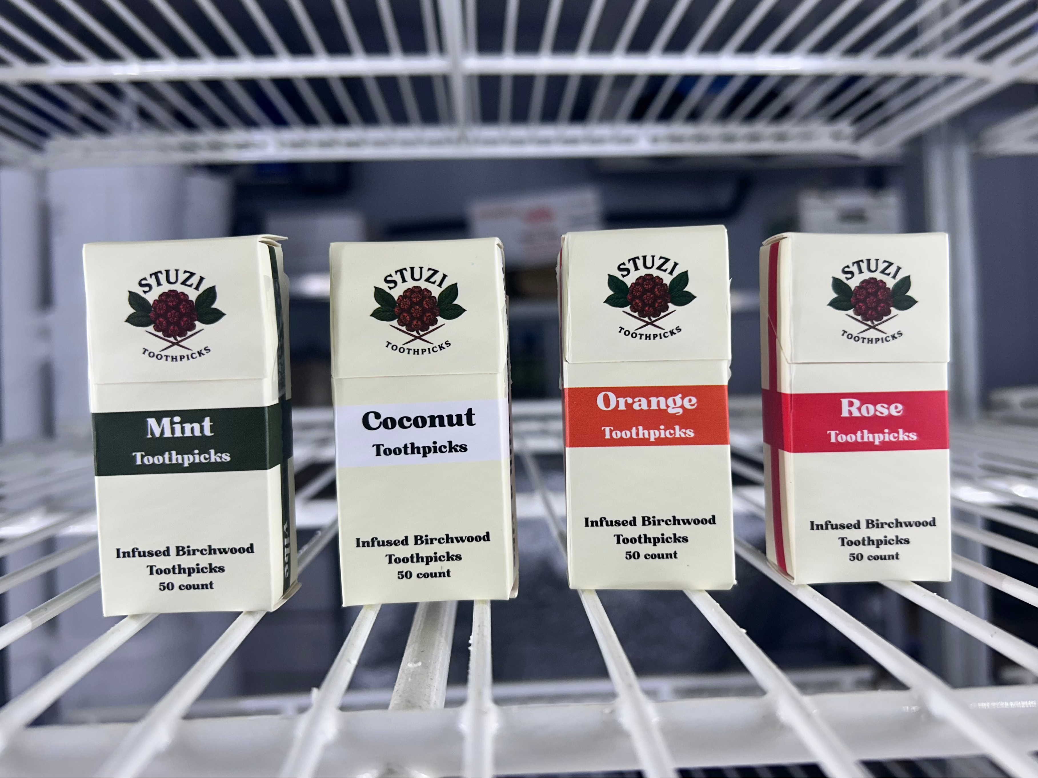 We have NEW flavored toothpick boxes!!